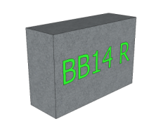 Betonový blok BBU14R 900x300x600 mm